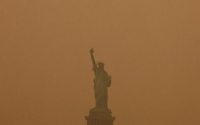 El humo que cubre EEUU y Canadá podría durar días mientras los incendios no cesan