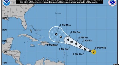 Lee se convierte en huracán