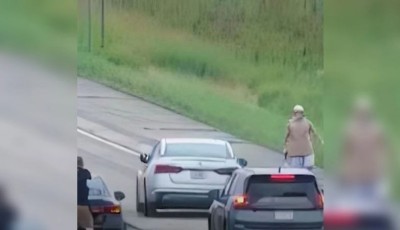 Enfrentamiento con hombre armado en la I-35, cerca de Faribault
