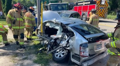 Tres personas heridas tras accidente con un camión de basura en St. Paul