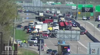 Fatal choque múltiple en la I-35W de Mounds View